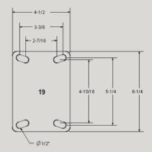 D1 R1 SERIES 19 TOP PLATE